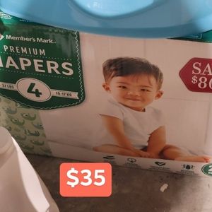 Size 4 diapers